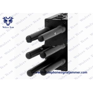 3G 4G Mobile Handheld Signal Jammer 250x75x34mm Dimension Easy Operation