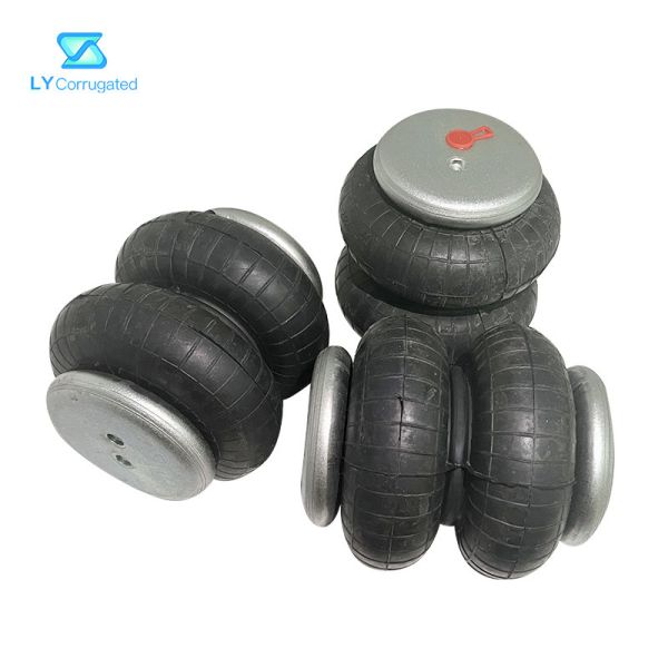 90mm Diameter Corrugated Machine Spare Parts Double Convoluted Rubber Air