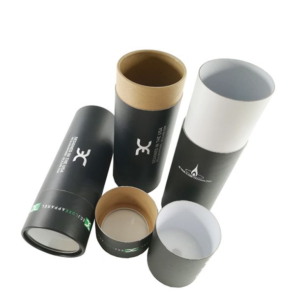 Quality Customized Paper Printing Services Recycle Kraft Paper Tube Packaging wholesale