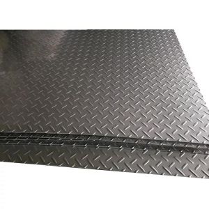 China Q235 Galvanized Metal Chequered Plate 3m-6m PPGI Checker Plate Metal Sheet on sale