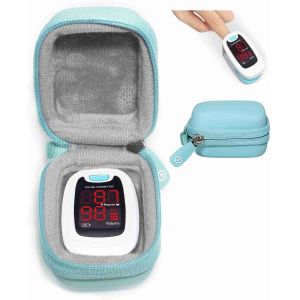 Fingertip Pulse Oximeter Carrying Case , EVA Medical Hard Case