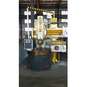 CK5112 Single Column Metal Cutting Machinery Vertical Boring Lathe