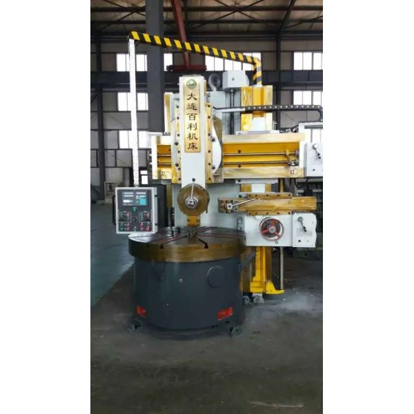 CK5116 Cylindrical Metal Parts Turning Machinery One Post Vertical Lathe
