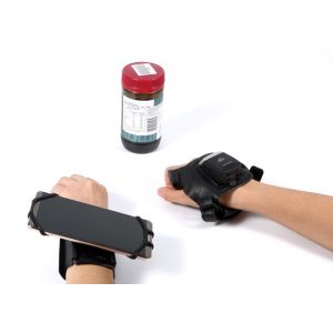 High Speed Wireless QR Code Scanner , Bluetooth Wearable Barcode Scanner