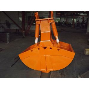 Q355B Hydraulic Clamshell Bucket For 3-65 Ton Excavator