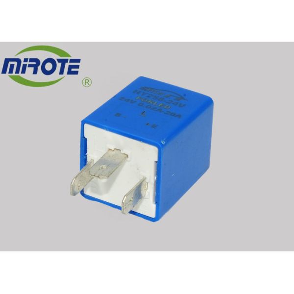 Quality Blue Cover Motorcycle LED Flasher  12V 3 Pins With Metal Sheet111 953 227D 191 953 227 191 953 227A 1H0 953 227 wholesale