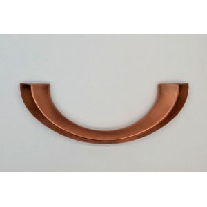 Cheap Antique Copper Plated Half-Moon Metal Coffin Handle Hardware Wholesale ZH004AC for sale