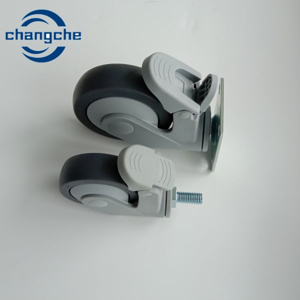 Quality Durable Heavy Duty Caster Wheels - 1.5 Inch Stem Length Silver wholesale
