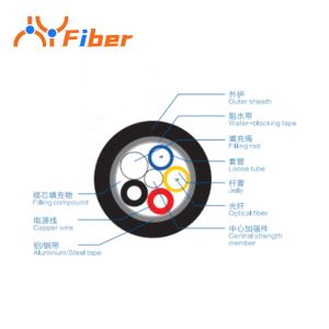 GDTS National Standard Composite Fiber Cable Optical Line 4 Core 8 Core 12 Core