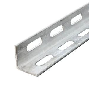 Strength Slotted Angle Galvanised Corrosion Resistance 5-10mm Hole Customizable