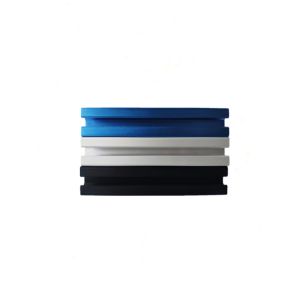 China Custom Extruded Aluminum Profile , Black Silver Blue Anodized Extruded Aluminum Profile on sale