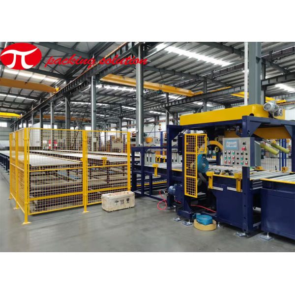 Horizontal Automatic Electrical Wire Cable Coil Wrapping Machine 200mm OD 55mm