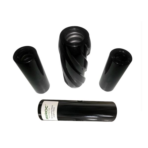 190mm T38 210mm T45 Threaded Coupling Sleeve For Connecting Extension Drill Rod