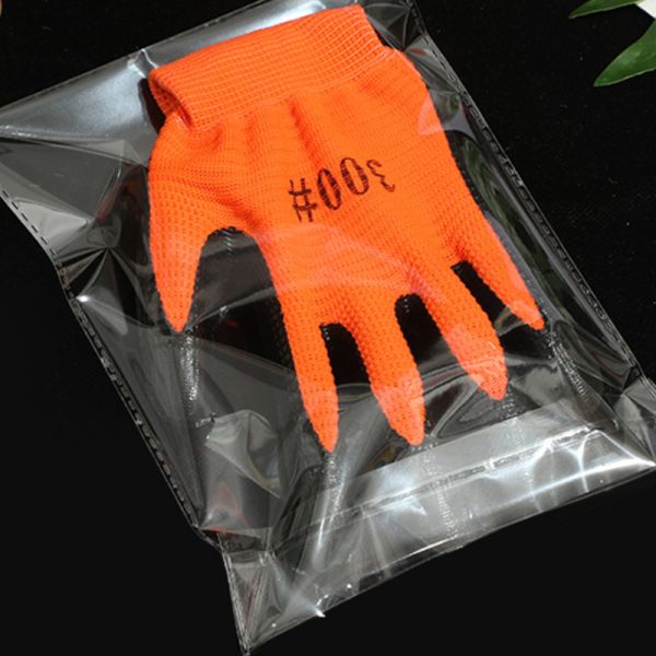 Self Adhesive Clear Transparent Packaging Printed Cello Plastic Bags Opp