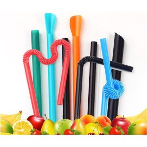 Cheap Eco friendly Biodegradable plastic Drinking PLA Straws,Enviroment friendly Bio PLA straw,Eco-friendly biodegradable plas for sale