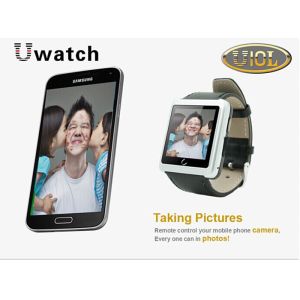 2015 new U10L IPS HD LCD Screen waterproof smart watch for android & IOS /smart