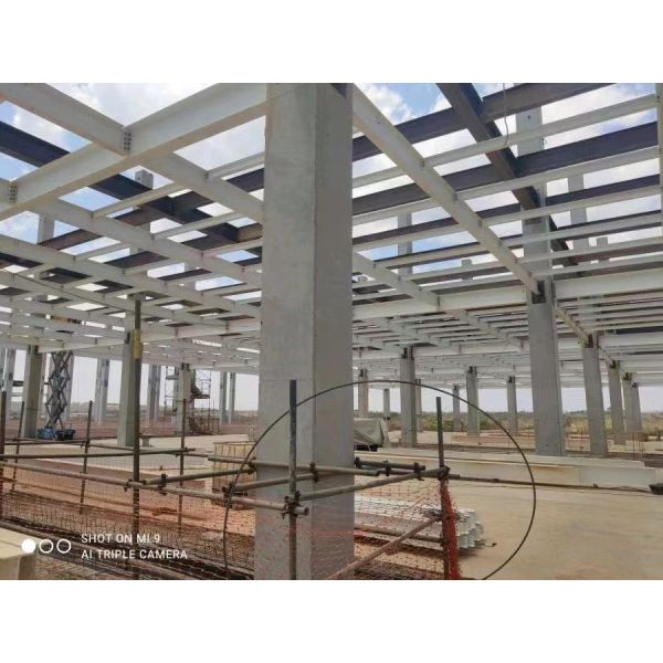Large Span and Fast Assembling Prefabricated House Construction Steel Structure