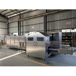 Touch Screen 8kg/H Ice Cream Cone Making Machine