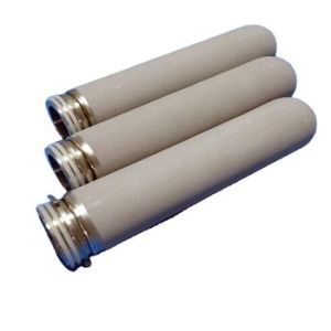 Compact and Durable Cylindrical Ceramic Countertop Water Filter with Pore Size 1