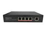POE-S1004FB(4FE+1FE)_4 Port 10/100Mbps IEEE802.3af/at PoE Switch with 65W Built