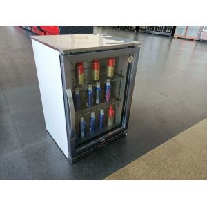 108L Mini Single Glass Door Wine Fridge Bar Bottle Beer Display Chiller
