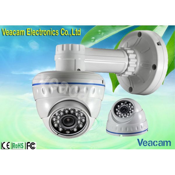 3.6mm Lens(6mm Optional) LED Vandal Proof Dome Camera With 20M IR Working