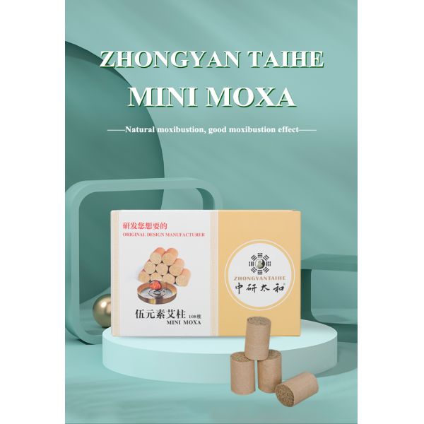 Natural Mugwort Leaves Pure Moxa Sticks Slight Smoke