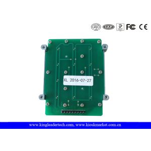 12 Keys Zinc Alloy Metal Keypad With Blue Backlight