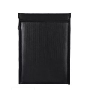 28x38cm Large Fireproof File Bag Valuables Waterproof Pouch Customized