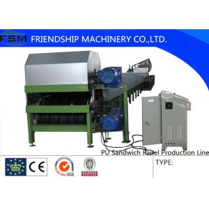 Cheap New Type PU Sandwich Panel Production Line With Automatically Cutting System for sale