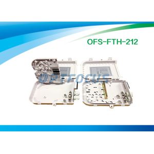 12mm Fibre Optic Termination Box 1×8 1×12 PLC Splitter SC Adapter CATV Networks