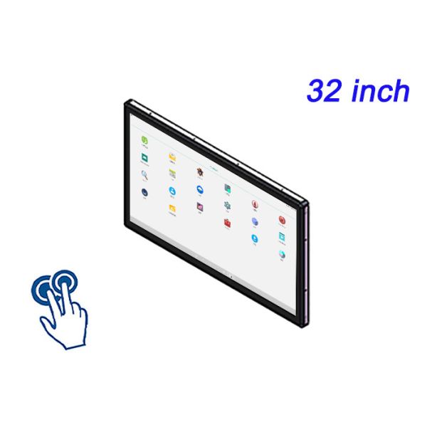 32-Inch Android Embedded Touch Monitor For Command Centers, Public Transportatio