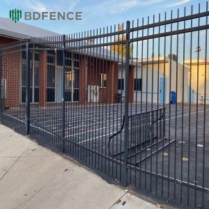 Functional Tubular Steel Fence Practical Use