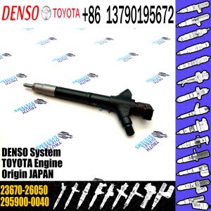 Rail Fuel Injector 295900-0040 23670-26050 For Toyota RAV4 2AD-FHV 295900-0040