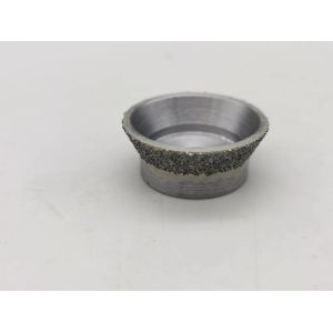 High Durability Sintered Diamond Wheels 30mm Brazed Customized Hardness