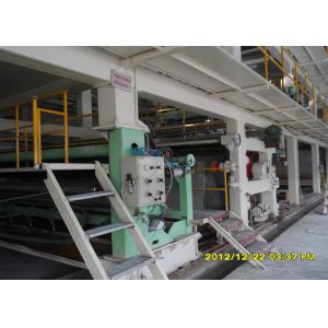 Multi - Wires Duplex Chipboard Paper Making Machine Single Floor Layout