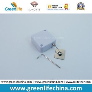 Security Cable Loop Ends Fastening Locks Small Square Tether Reel