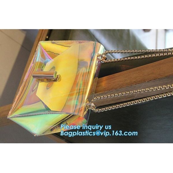 Sling Shoulder Clear PVC Crossbody Bag, PVC hand bag Asia Ladies Shoulder Bag, Shoulder Tote Pouch Clear PVC Beach Bag W