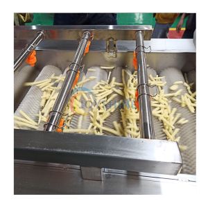 Potato Production Line For Dairy Products Fully Automatic Finger Chips Making