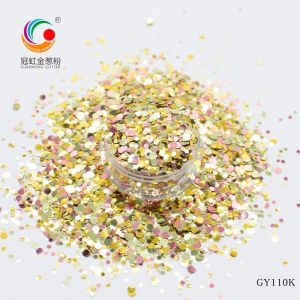 Loose Chunky Polyester Nail Art Glitter Mix Sparkle Bulk