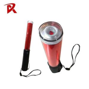 China LED Plastic Emergency Flashing Traffic Safety Baton For Road Control Railway on sale