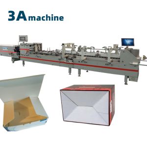 Cheap 800AG-2 Automatic Bottom Lock Folder Gluer with Crash Lock Bottom Gaotian Folder Gluer Paper Machine Parts for sale