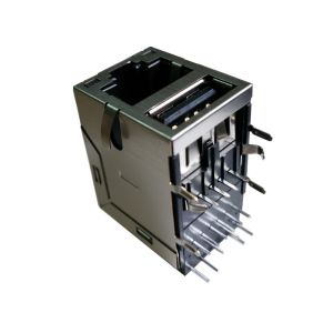 LPJU3101AHNL LPJU5103BONL RJ45 USB Connector Combo Shield Stacked