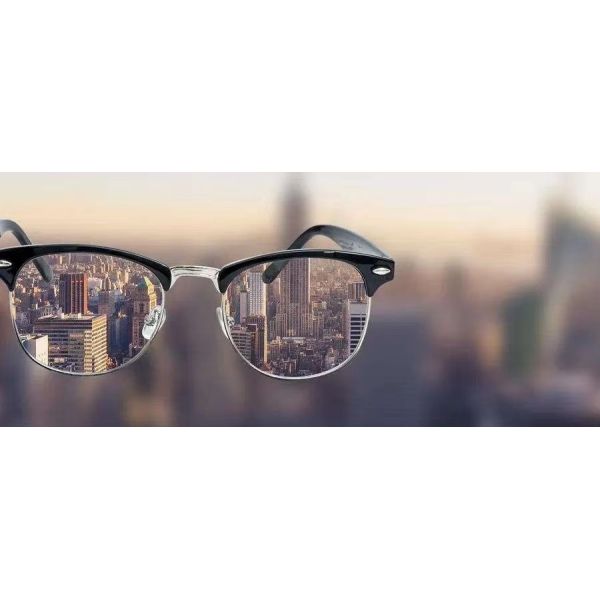 1.60 MR-8 Gradient Blue Tinted Optical Eyeglass Lenses