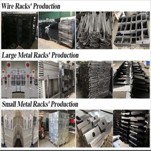 Metal wire hanging rack display with removable adjustable hooks for socks