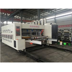 Full Automatic Corrugated Cardboard Printing Slotting Die Cutting Machine Easy