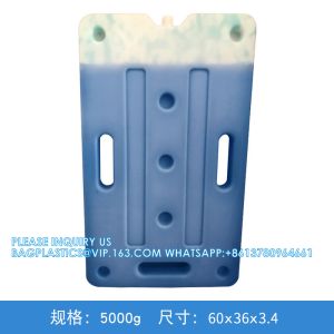 Cooling Eutectic Plate In Cooler Box For Medical Vaccine Blood Cold transportati