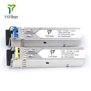 Small Form Factor Pluggable 20km SMF Fiber Optic Transceiver Module