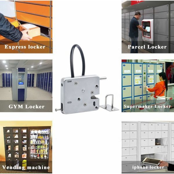 Shockproof Electromagnetic Door Lock , DC24V Electromagnetic Latch Lock