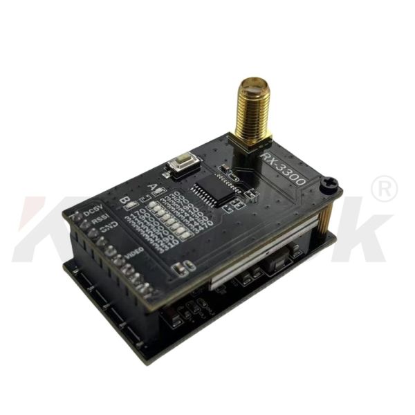 Quality 3.3G VRX 16CH Drone Video Receiver Stable Transmission Flight Monitoring wholesale